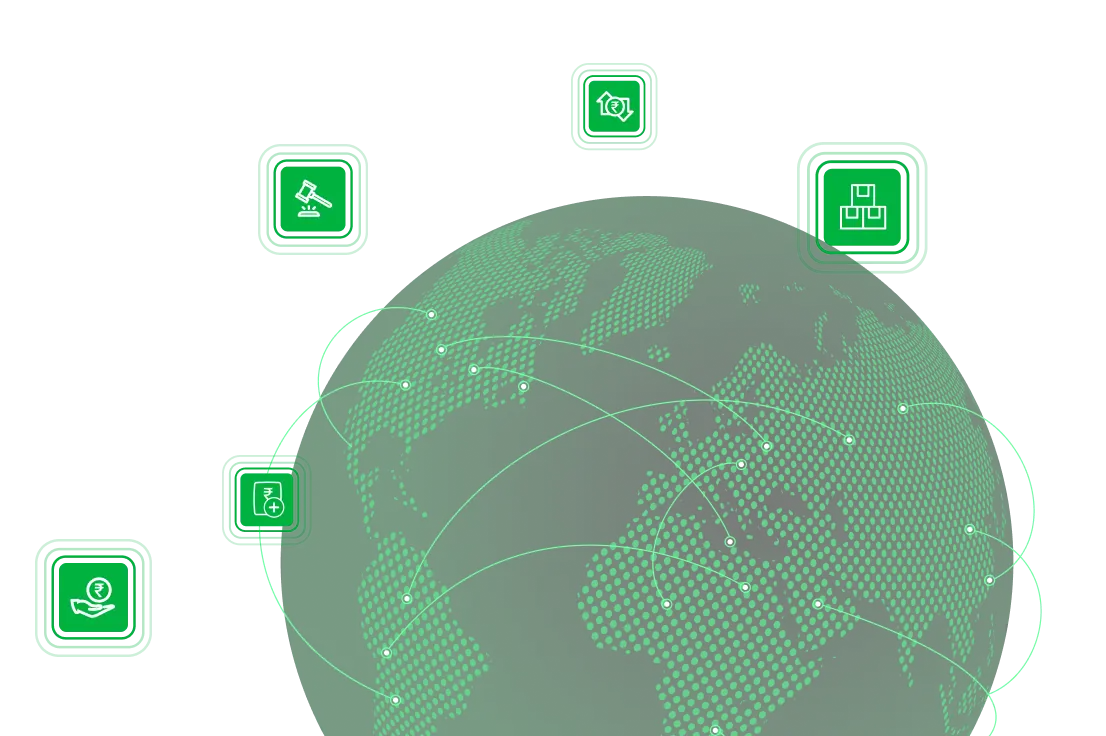 Global critical dues registry platform illustration